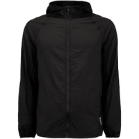 Jaqueta Corta-Vento Masculina Oxer com Capuz Packable Tecido Plano Corrida