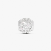 Charm Formas Cravejado em Prata 925