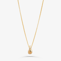 Colar Elos em Prata 925 com Banho de Ouro Amarelo 18k - 45cm
