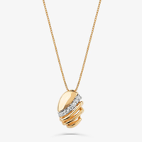 Pingente com Diamantes em Ouro Amarelo 18k