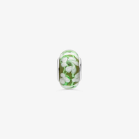 Charm Separador Flores em Prata 925