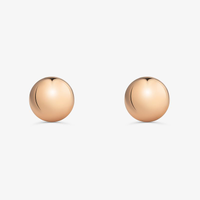 Brinco Esferas em Ouro Rosé 18k - 9mm