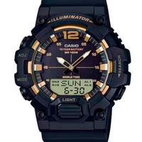 Relógio casio analógico e digital hdc-700-9avdf preto