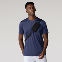 Camiseta Masculina Oxer Manga Curta Média Compressão Flat Mescla