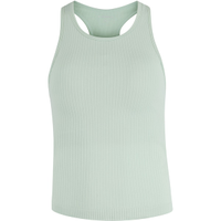 Camiseta Regata Feminina Oxer com Bojo Canelada Sem Costura