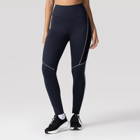 Calça Legging Feminina Oxer Textura New Média Compressão Cós Médio