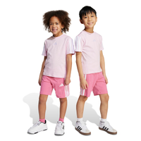 Conjunto Infantil adidas 3 Stripes Camiseta + Bermuda