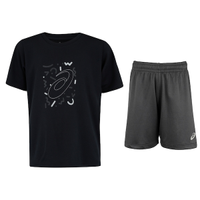 Conjunto Infantil ASICS Camiseta + Bermuda