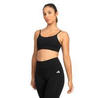 Top Fitness com Bojo Removível adidas Baixa Sustentação Essentials Adulto