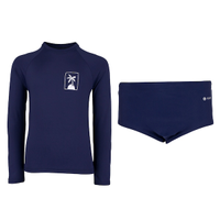 Conjunto Infantil Oxer Camiseta Manga Longa + Sunga com Proteção UV Menino