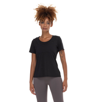 Camiseta ASICS Libélula Recorte Feminina