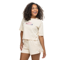 Camiseta New Balance Cropped Reimagined Feminina