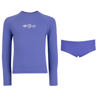 Conjunto Infantil Oxer Camiseta Manga Longa + Sunga com Proteção UV Menina