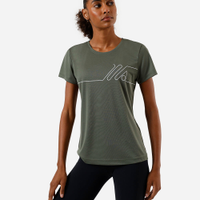 Camiseta esportiva manga curta verde