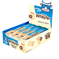 Caixa MU Chocowheyfer Chocolate Branco com 12 Unidades