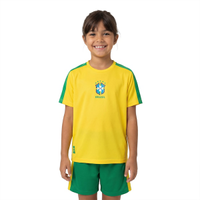 Camiseta da Seleção do Brasil Com Recorte CBF 26/27 Infantil
