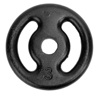 Anilha de Ferro Oxer 3 kg Vazada