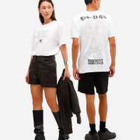 Camiseta de algodão one piece off white