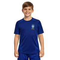 Camiseta da Seleção do Brasil CBF 26/27 Penta Seamless Infantil