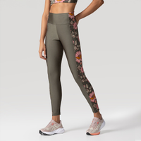 Calça Legging Farm Recorte Aurora Floral Feminina