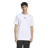 Camiseta adidas Bordado Pequeno Estampa Futebol Masculina