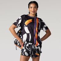 Camiseta Farm Dryfit Tucano Rainbow Feminina