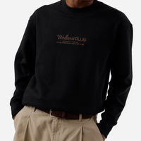 Blusão masculino de moletom felpado wellness club preto