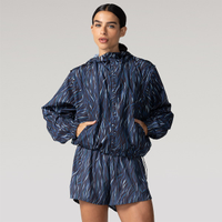 Jaqueta Oxer Evert Print Feminina