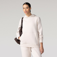 Blusa de Moletom Feminina Oxer com Capuz Canguru