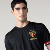 Camiseta São Paulo Futebol Clube Jacquard Masculina