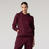 Blusa de Moletom Feminina Oxer com Capuz Canguru