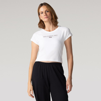 Camiseta Slim Letter Fila Feminina