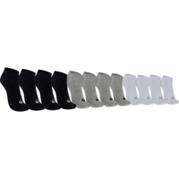 Kit de Meias Cano Curto ASICS Show Soft Tamanho 39 ao 44 Adulto