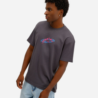 Camiseta masculina manga curta stitch cinza