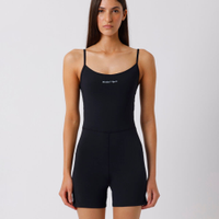 Macaquinho curto feminino mindset sport preto