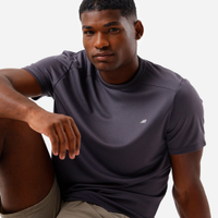 Camiseta masculina esportiva com recorte cinza