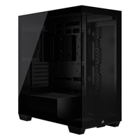 Gabinete Gamer Corsair 3500X Mid Tower, E-ATX, Frontal e Lateral em Video Temperado, Sem FANs, Preto - CC-9011276-WW
