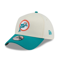 Boné Unissex New Era NFL 39THIRTY Miami Dolphins Aba Curva
