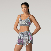 Shorts Farm Duplo Beleza Gráfica BSE - Feminino