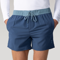 Bermuda Masculina Oxer Swim Liso Contraste
