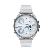 Relógio masculino orient cronógrafo mbsct005 s2bx prateado