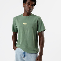 Camiseta masculina de algodão manga curta brasil verde