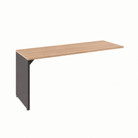 Mesa Dinâmica Shelf Ameixa E Preta 170 Cm