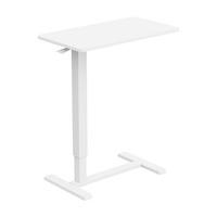 Mesa Lateral Com Regulagem De Altura Link Branca