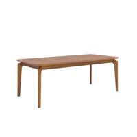 Mesa De Jantar Retangular Com Tampo De Mdf Ficus Cinamomo 210 Cm