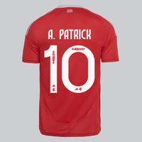 Camisa Adidas Internacional I 2025 10 A. Patrick