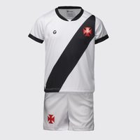 Kit Infantil CR Vasco Branco e Preto