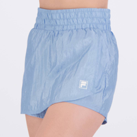 Shorts Saia Fila Nylon Classic Sports Feminino Azul