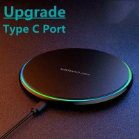 Wireless Charger Pad Wireless Chargers for Samsung S26 S25 S24 S23 S22 Fast Charging Dock Station for iPhone 15 14 13 12 Pro Max