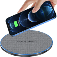 Fast Wireless Charger Pad for iPhone 17 16 15 14 13 Pro Max Samsung Galaxy S25 S24 S23 S22 Wireless Induction Charging Station